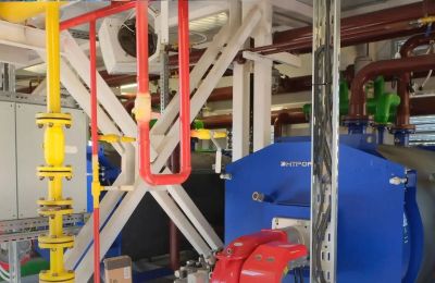 Новая газовая котельная в Юрле готова на 75%