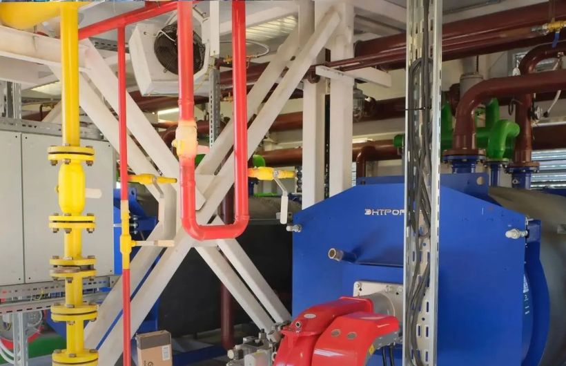 Новая газовая котельная в Юрле готова на 75%