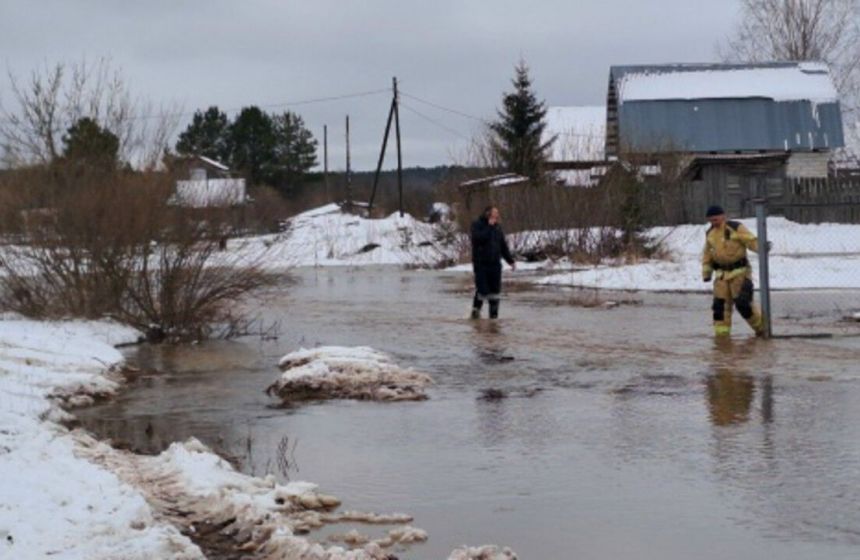 ​В селе Карагай введен режим повышенной готовности из-за паводка