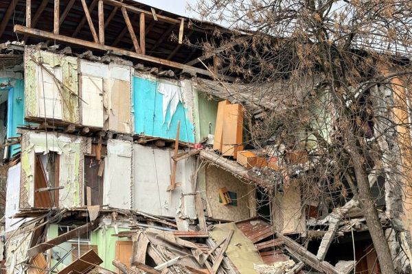 ​Начался демонтаж обрушившегося дома на Чкалова, 38 в Перми