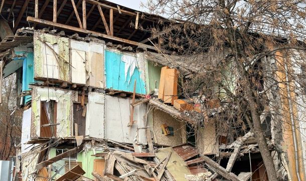 ​Начался демонтаж обрушившегося дома на Чкалова, 38 в Перми