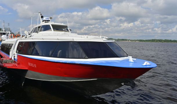 В Пермь прибыло восстановленное судно «Восход»
