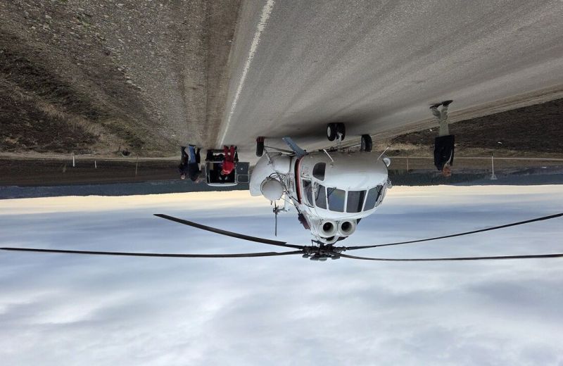 ​В Суксуне впервые за 15 лет приземлился вертолет санавиации для экстренной эвакуации пациента