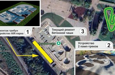 В Перми обновят экстрим-парк на Екатерининской