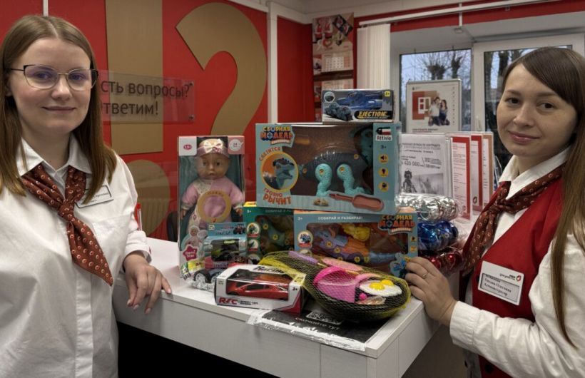 В Северодонецк из Пермского края передано более 30 коробок с подарками для детей