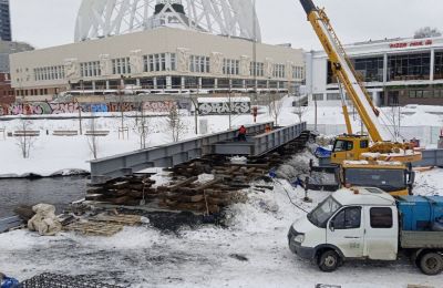 Мост в центре Екатеринбурга будет собран из пермских деталей
