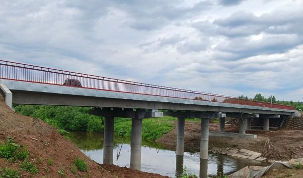 Капремонт моста через Иньву в Юсьвинском округе выполнен более чем наполовину