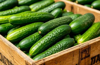​Поставки свежих огурцов из Казахстана в Пермский край выросли в шесть раз в 2025 году