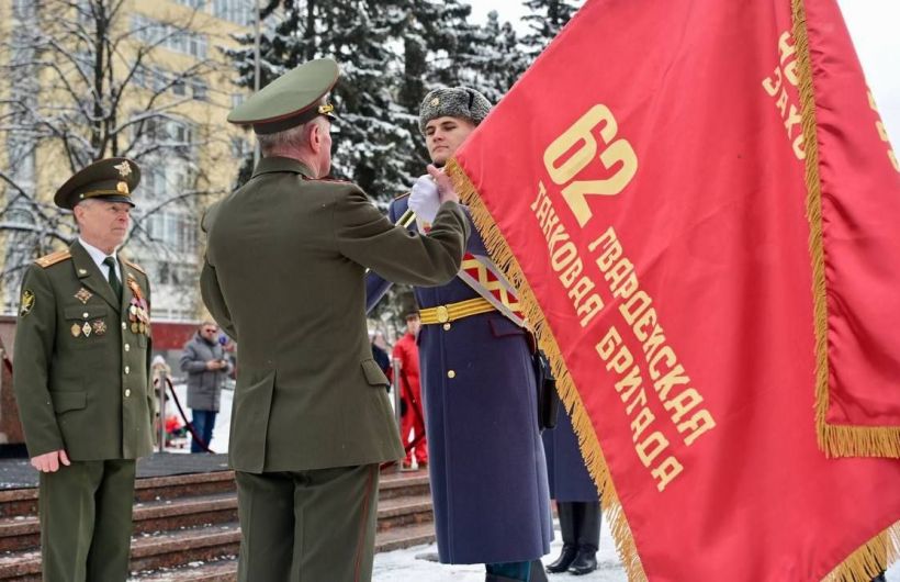 ​Знамя «Дивизии черных ножей» передано в Березовский округ