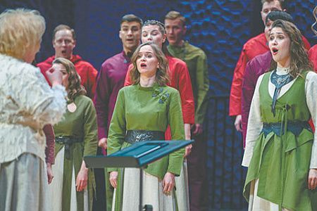 Хор «Млада» дебютировал в Сириусе