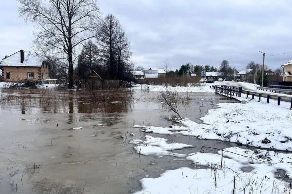 ​В Краснокамском округе введен режим повышенной готовности из-за подтопления в поселке Ласьва