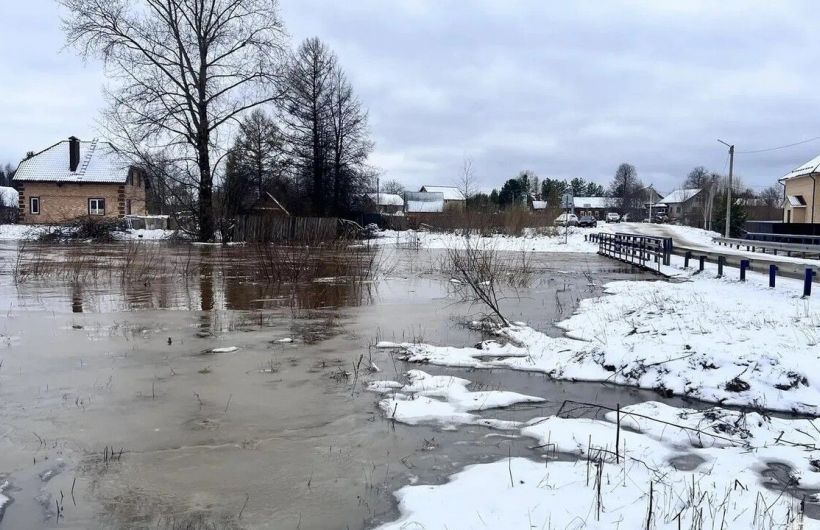 ​В Краснокамском округе введен режим повышенной готовности из-за подтопления в поселке Ласьва