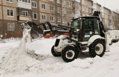 ​В Перми проверили, как профильные службы справляются с последствиями снегопадов
