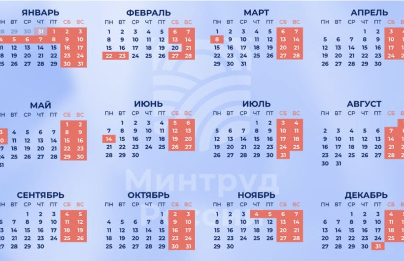 Новогодние каникулы в 2027 году продлятся 11 дней