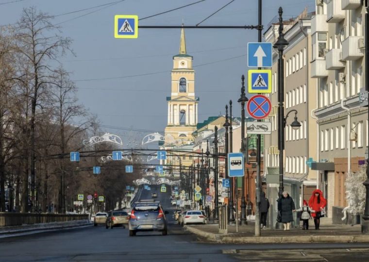 ​В Перми впервые начнут мыть фасады домов от пыли и грязи после зимы