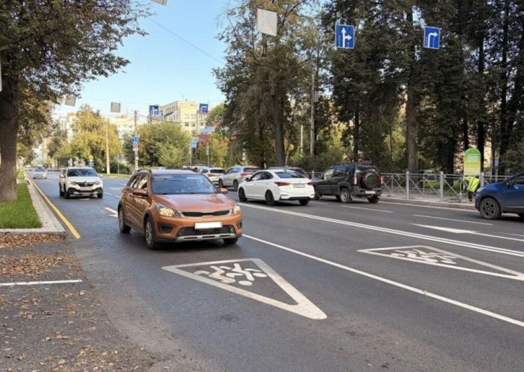 В Перми завершили ремонт улиц Луначарского и Николая Островского
