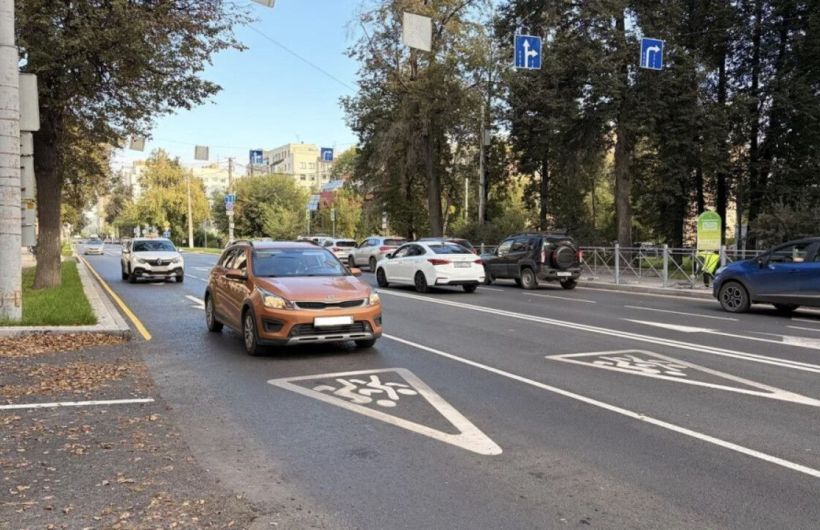 В Перми завершили ремонт улиц Луначарского и Николая Островского