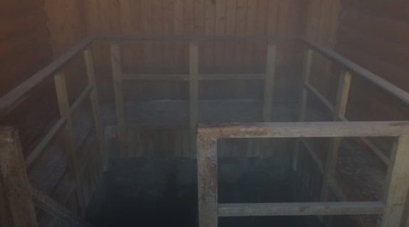 В Перми снесло потоком воды одну из купелей