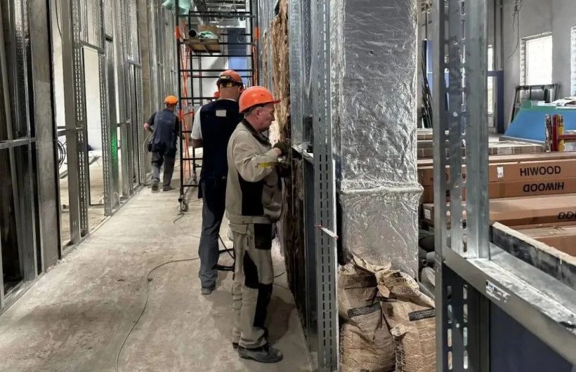 Готовность новой гостиницы на Окулова в Перми достигла 85%