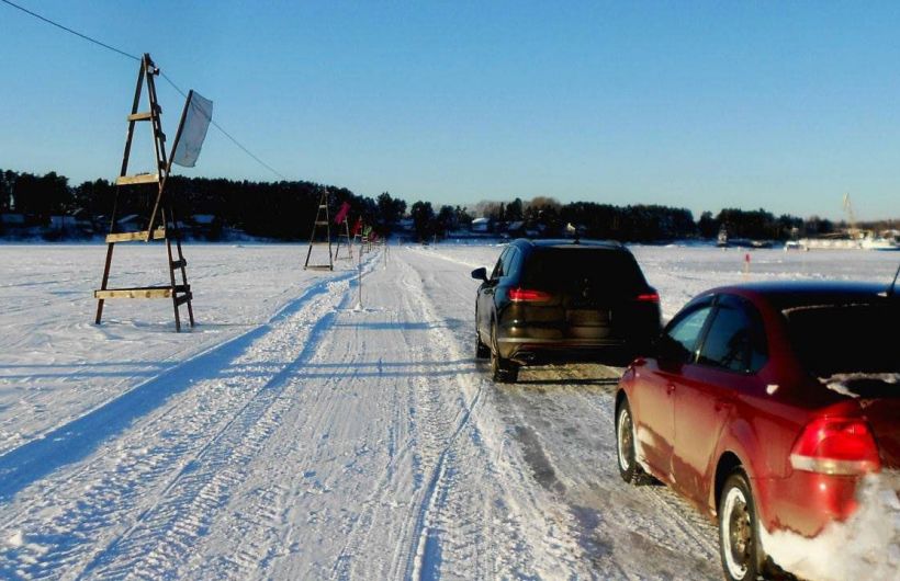 В Пермском крае открыта третья ледовая переправа