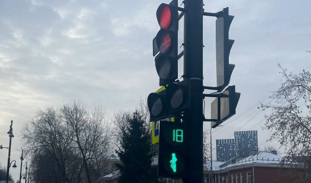 ​В Перми появились светофоры, которые сами «видят» пешеходов и автоматически включают зеленый свет