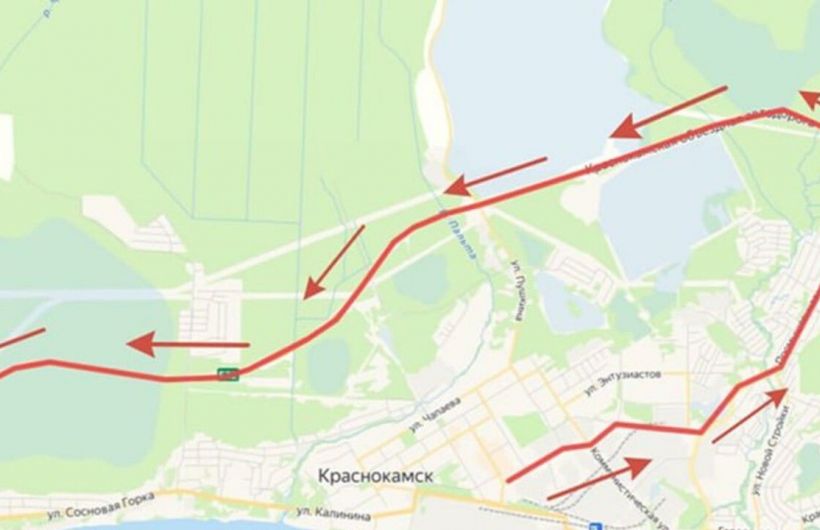 ​Из-за коммунальной аварии в Краснокамске изменена схема движения автобусов