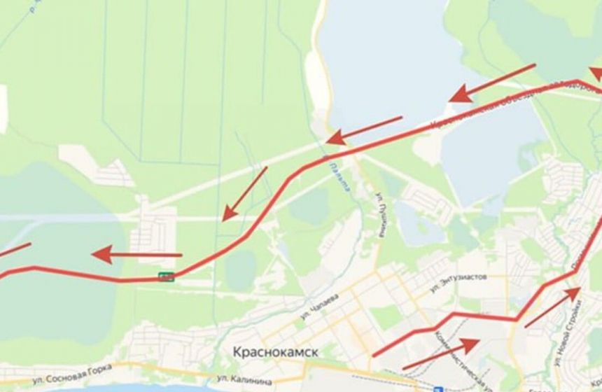 ​Из-за коммунальной аварии в Краснокамске изменена схема движения автобусов