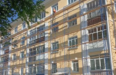 В Перми завершили ремонт фасадов 41 многоквартирного дома