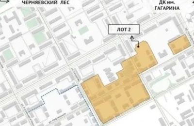 Участок в пермском микрорайоне Балатово выставили на торги под КРТ 