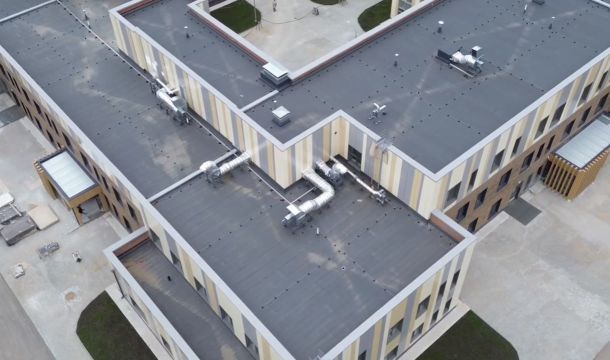 Готовность нового корпуса фтизиопульмонологического центра в Перми превысила 80%