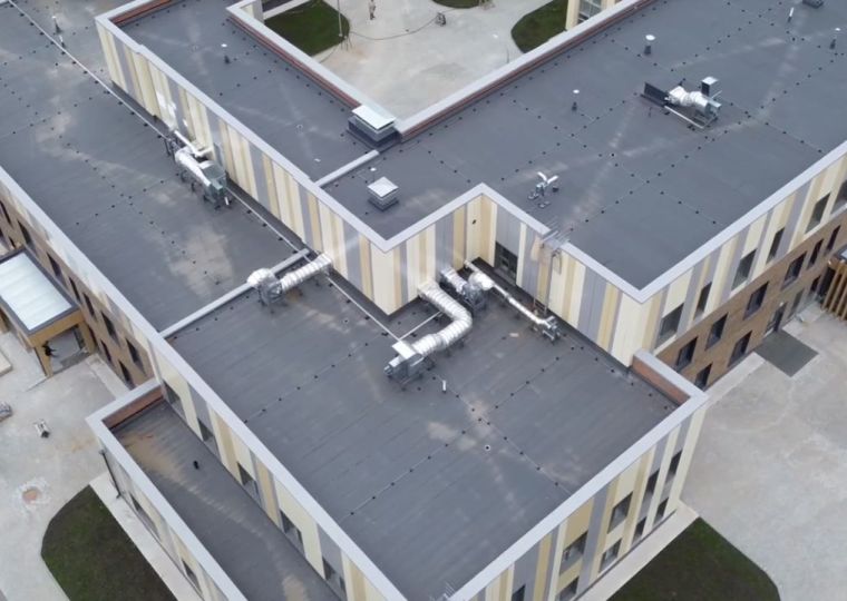 Готовность нового корпуса фтизиопульмонологического центра в Перми превысила 80%