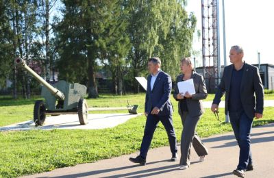В Юрле благоустроили Парк воинской славы