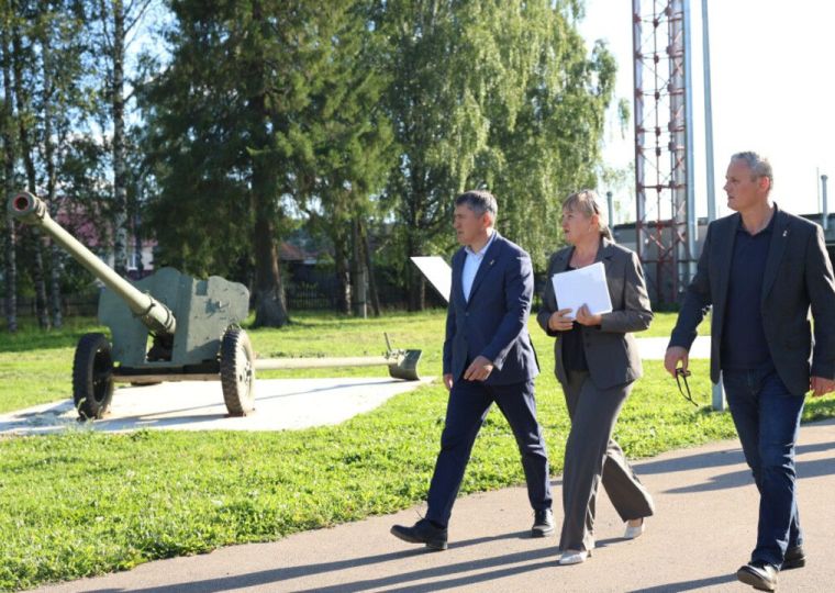 В Юрле благоустроили Парк воинской славы