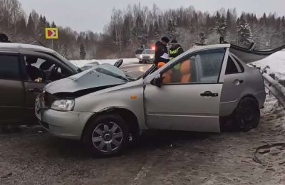 Два человека погибли в ДТП у Добрянки