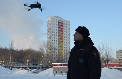 Как дроны помогают пермской полиции стоять на страже законности