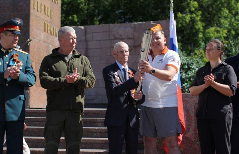 В Перми прошла акция «Огонь Победы»